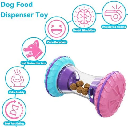 Interactive Dog Puzzle Toys for Small Medium Large Breed - Durable Smart Puppy Enrichment Dogs Toy to Keep Them Busy, Mental Brain Stimulation Treat Dispensing Training & Slow Feeder