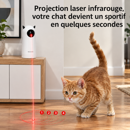 Jouet automatique pour chat – Laser LED interactif intelligent